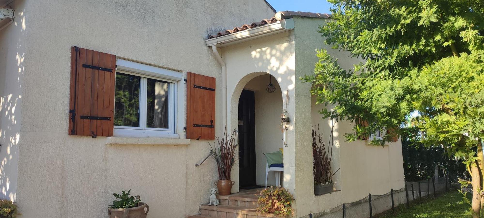 Maison T2 Avec Petit Jardin Dans Impasse Calme * Baillargues